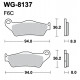 Disc brake pads WRP WG-8137-F6C