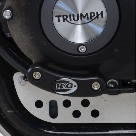 Motogehäuse Schieber linke Seite R&G Racing - Triumph Scrambler 1200 XC/XE 2019/+