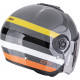 Motorradhelm Scorpion EXO-CITY II BEE Grau-Gelb-Schwarz