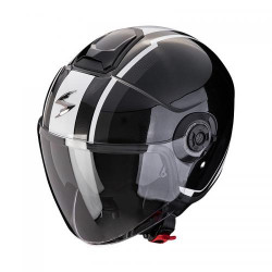 Scorpion EXO-CITY II VEL Motorcycle Helmet Metal Black-White