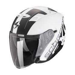 Scorpion EXO-230 CIT-E Motorcycle Matt White - Black