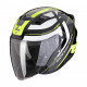 Motorradhelm Scorpion EXO-230 PUL Schwarz-Neongelb