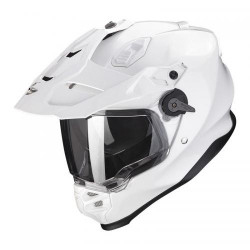 Scorpion ADF-9000 AIR SOLID Motorcycle Pearl White