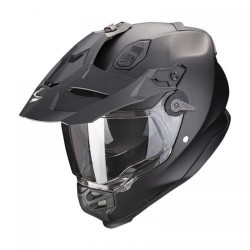 Motorradhelm Scorpion ADF-9000 SOLID Perlmutt Schwarz Matt