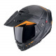 Casque Moto Scorpion ADX-2 LEWIS Noir mat-Orange