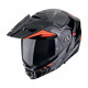 Casque Moto Scorpion ADX-2 LEWIS Noir-Rouge