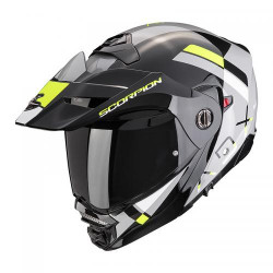 Motorradhelm Scorpion ADX-2 GALANE Grau-Schwarz-Neongelb