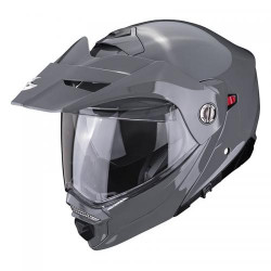 Casque Moto Scorpion ADX-2 SOLID Gris Ciment