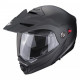 Casque Moto Scorpion ADX-2 SOLID Noir Perle Mat