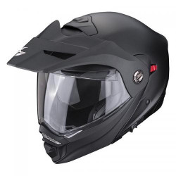 Casque Moto Scorpion ADX-2 SOLID Noir Perle Mat