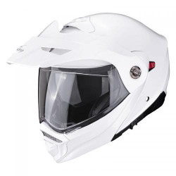 Scorpion ADX-2 SOLID Motorcycle Pearl White