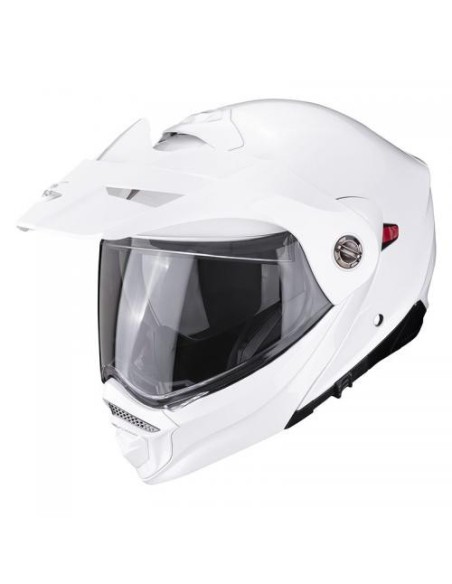 Motorradhelm Scorpion ADX-2 SOLID Perlmuttweiss