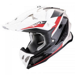 Casque Moto Scorpion VX-22 AIR BETA Sable-Blanc