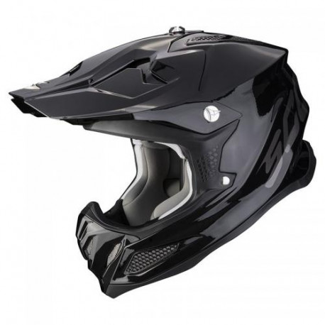 Casque Moto Scorpion VX-22 AIR SOLID Noir