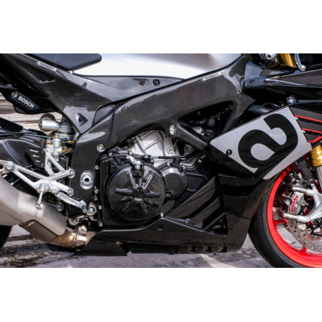 Carbon fiber Frame Covers - Carbone2Race - Aprillia RSV4/ R/RR/RF/ 2009-24