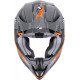 Casque Moto Scorpion VX-16 EVO AIR ROD Gris-Orange