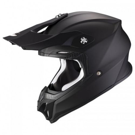 Motorradhelm Scorpion VX-16 EVO AIR SOLID MattSchwarz