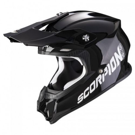 Motorradhelm Scorpion VX-16 EVO AIR SOLID Schwarz