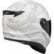 Casque Moto Scorpion COVERT FX DRAGON Gris Clair Mat-Argent