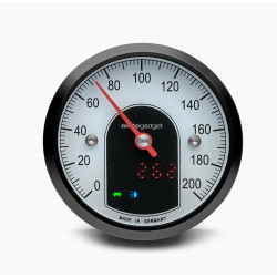 Motogadget motoscope tiny analogue speedometer Black