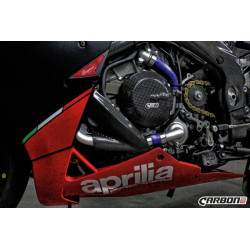 Carbon fiber Alternator housing cover - Carbone2Race - Aprillia RSV4/ R/RR/RF/ 2009-24