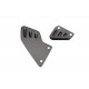 Carbon fiber Heel Plates - Carbone2Race - Aprillia RSV4/ R/RR/RF/ 2009-23