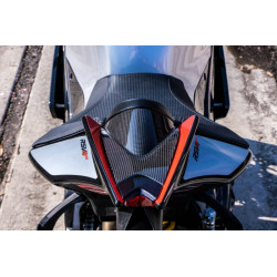 Carbon fiber Rear Seat Cover - Carbone2Race - Aprillia RSV4/ R/RR/RF/ 2009-20