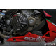 Carbon fiber Engine covers (2 pieces) - Carbone2Race - Aprilia Tuono V4R 1000/1100/ 2011-24