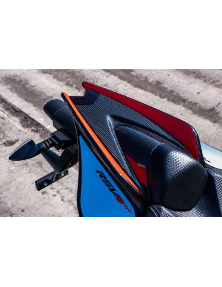 Carbon fiber Rear Seat Cover - Carbone2Race - Aprilia Tuono V4R 1000/1100/ 2011-20