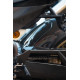 Carbon fiber Rear Hugger with Chain Guard - Carbone2Race - Aprilia Tuono V4 RR/Factory 2021-24