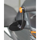 Rétroviseur embout de guidon MG-Biketec Type 2 pour Honda 