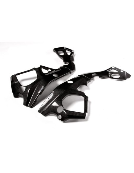 Carbon fiber Long Frame Covers  - Carbone2Race - BMW S 1000RR 2015-18