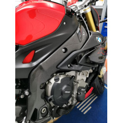 kurz Rahmenschutz aus Kohlefaser - Carbone2Race - BMW S 1000RR 2015-18