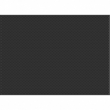 Onedesign Seitenschutz für Tanks zum Ausschneiden "Hexagon" HDR 390X290mm black