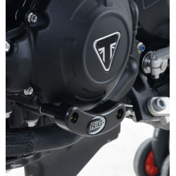 Slider de protection pour carter côté gauche R&G Racing - Triumph Speed Triple S/R 1050 2016/+ // Speed Triple RS 2018-2020