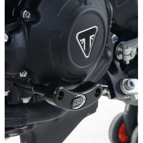 Engine Case Slider left side R&G Racing - Triumph Speed Triple S/R 1050 2016/+ // Speed Triple RS 2018-2020