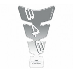 Onedesign Tankpad Universel Spirit shape logo 848 silver on transparent