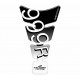 Protection réservoir Onedesign Universel Spirit shape logo 999 black on transparent