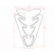Onedesign Tankpad Universel Expression transparent