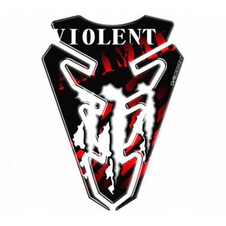 Onedesign Tankpad Universel Expression Violent red