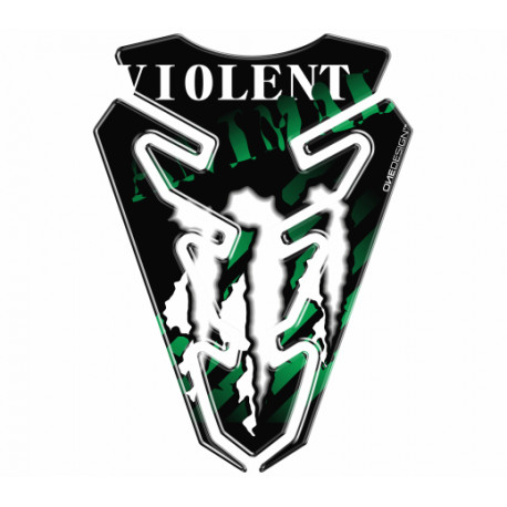 Onedesign Tankpad Universel Expression Violent green