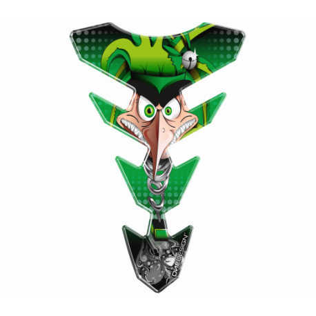 Onedesign Tankschutz Universel Expression Slim face green
