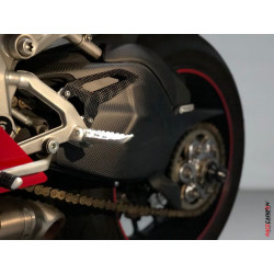 Carbon fiber Heel Plates - Carbone2Race - DUCATI 899/959/1199/1299 Panigale