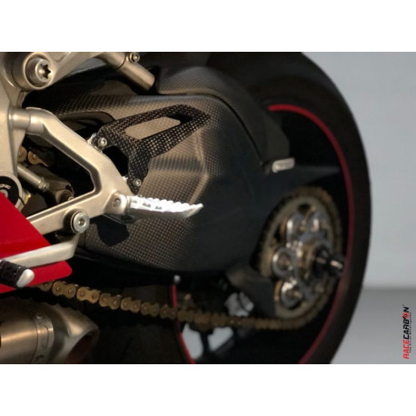 Fersenplatten aus Kohlefaser - Carbone2Race - DUCATI 899/959/1199/1299 Panigale