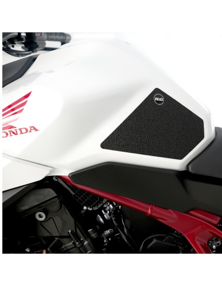 Tank grip kit R&G Racing 2 pieces black - Honda CB750 Hornet 2023/+
