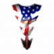 Onedesign Tankpad Universel Expression Slim USA Flag