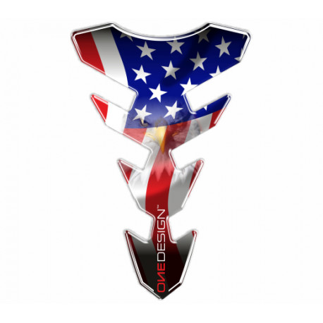 Onedesign Tankpad Universel Expression Slim USA Flag