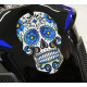 Onedesign Tankpad Universel Blue Skull with domed zones