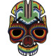 Onedesign Tankpad Universel Coloured dots skull with domed zones