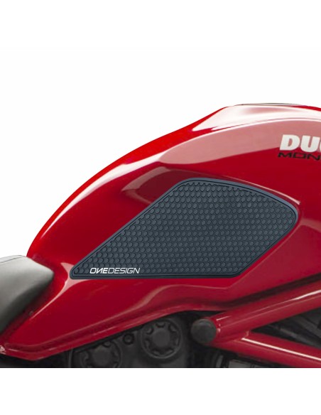 Onedesign side tank protection side - Ducati Monster 797 / 821 / 1200 Black